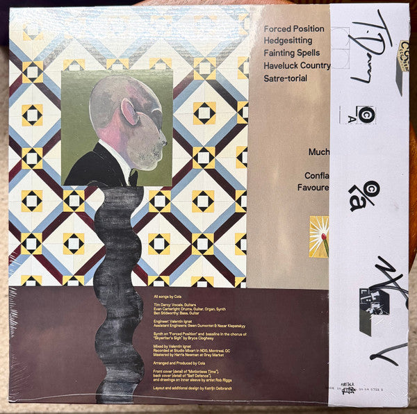 Cola - Cost of Living Adjustment - New LP Record 2026 Firetalk Orange Vinyl with Signed OBI - Indie Rock / Post Punk - Shuga Records