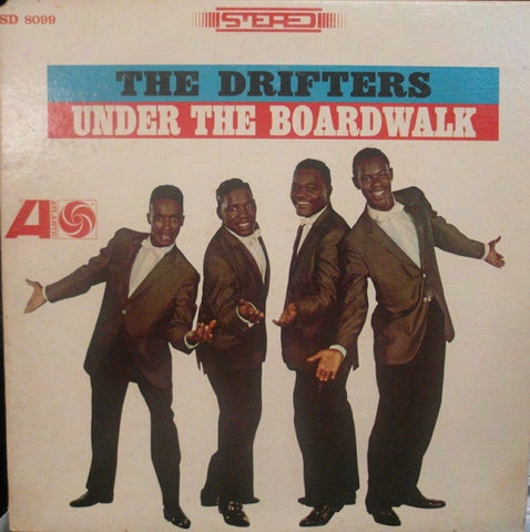 The Drifters ‎– Under The Boardwalk - VG+ LP Record 1964 Atlantic USA Stereo Original Vinyl - Soul