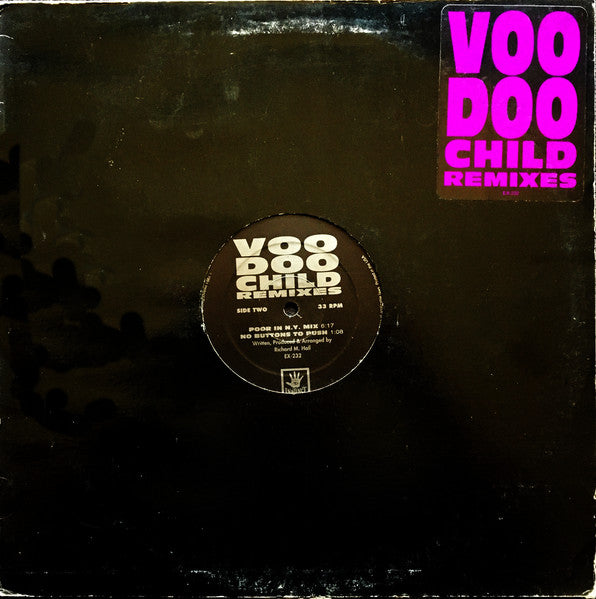 Voodoo Child (AKA Moby) - Voodoo Child (Remixes) - Mint- 12" Single Record 1991 Instinct USA RARE Vinyl - Techno / Acid - Shuga Records