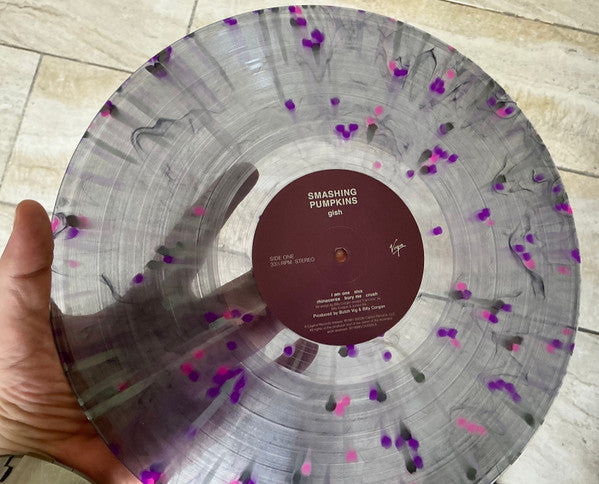 The Smashing Pumpkins - Gish (1991) - New LP Record 2026 Capitol / Virgin RSD Essentials 30th Anniversary Gray With Pink & Purple Splatter 180 gram Vinyl - Rock - Shuga Records