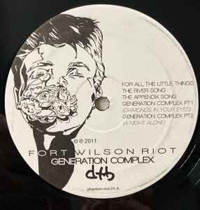 Fort Wilson Riot And Phantom Tails - Generation Complex / The Armagedon Experience - New LP Record 2011 Self Released USA Vinyl - Minneapolis Synth-pop / Pop Rock - Shuga Records