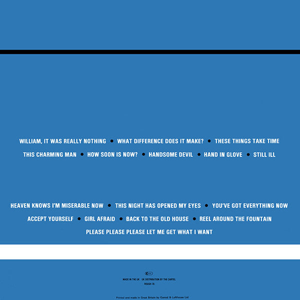 The Smiths – Hatful Of Hollow (1984) - VG+ LP Record 2012 Rhino 180 gram Vinyl - Alternative Rock / Indie Rock - Shuga Records