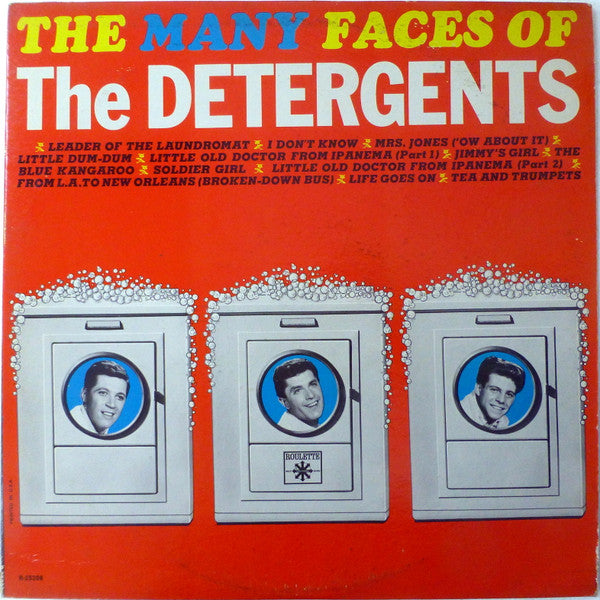 The Detergents - The Many Faces Of - VG+ LP Record 1965 Roulette USA Mono Original Vinyl - Pop Rock / Rock Parody - Shuga Records