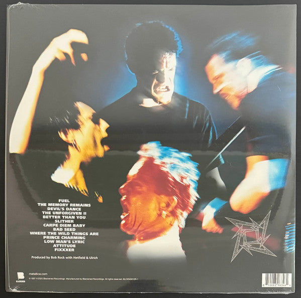 Metallica - ReLoad (1997) - New 2 LP Record 2026 Blackened USA 180 gram Vinyl - Thrash / Heavy Metal