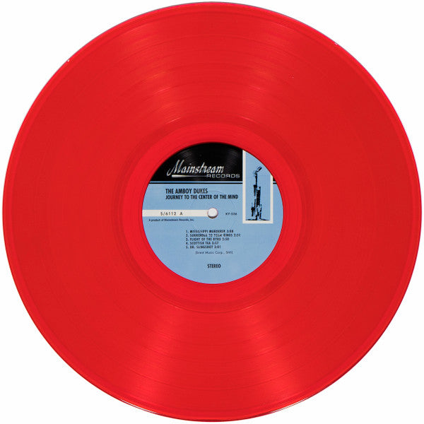 The Amboy Dukes - Journey To The Center Of The Mind (1968) - Mint- LP Record 2008 Mainstream USA Red Vinyl - Psychedelic Rock - Shuga Records
