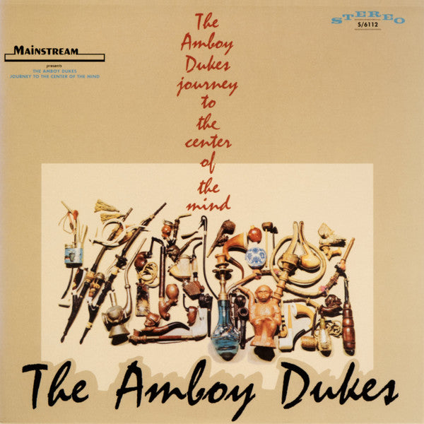 The Amboy Dukes - Journey To The Center Of The Mind (1968) - Mint- LP Record 2008 Mainstream USA Red Vinyl - Psychedelic Rock - Shuga Records