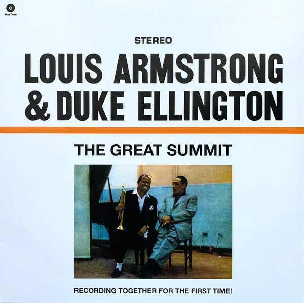 Louis Armstrong & Duke Ellington (1961) - The Great Summit - Mint- LP Record 2012 WaxTime 180 gram Vinyl - Jazz / Big Band - Shuga Records