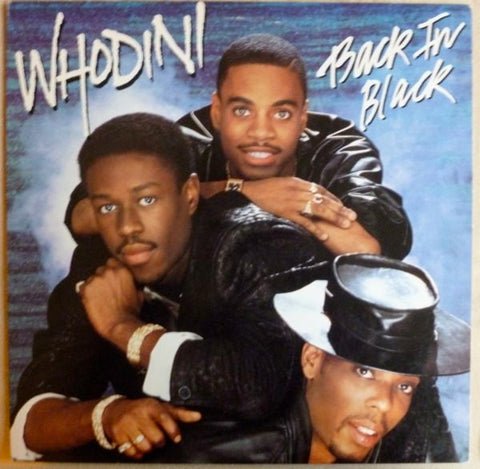 Whodini – Back In Black - Mint- LP Record 1986 Jive Arista RCA Club Edition Vinyl - Hip Hop / Electro