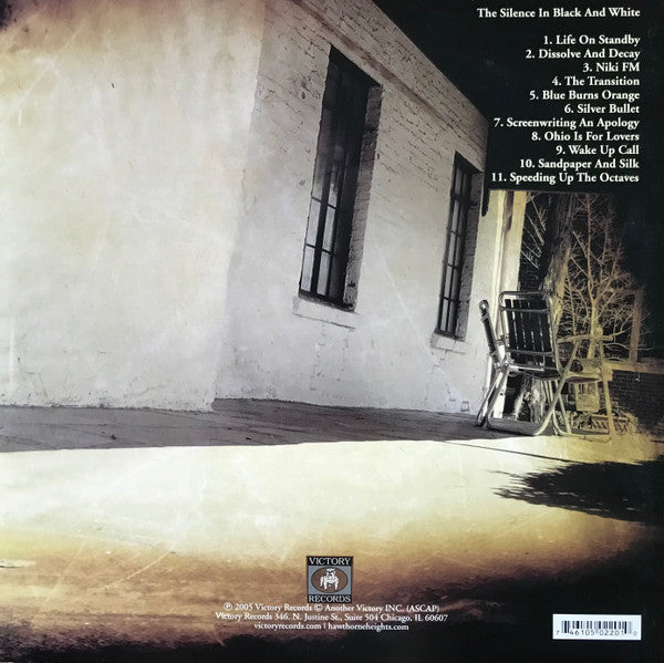 Hawthorne Heights - The Silence In Black And White (2004) - VG+ LP Record 2018 Victory USA Black Vinyl - Emo / Punk - Shuga Records