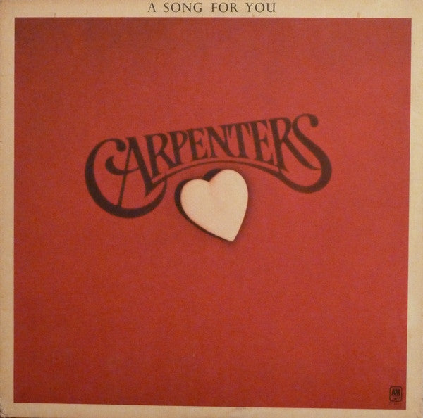 Carpenters - A Song For You - VG+ LP Record 1972 A&M Capitol Record Club Edition USA Vinyl - Pop Rock / Soft Rock - Shuga Records