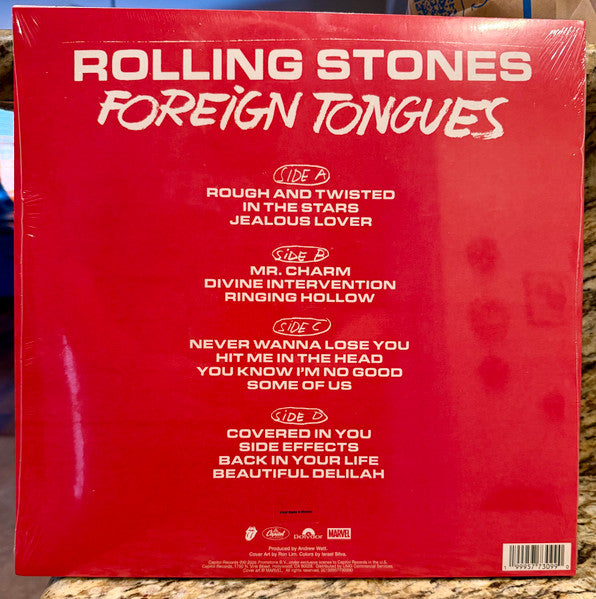 The Rolling Stones - Foreign Tongues: Marvel Collector's Series (Captain America) - New 2 LP Record 2026 Capitol Marvel Vinyl & Comic Book - Rock - Shuga Records