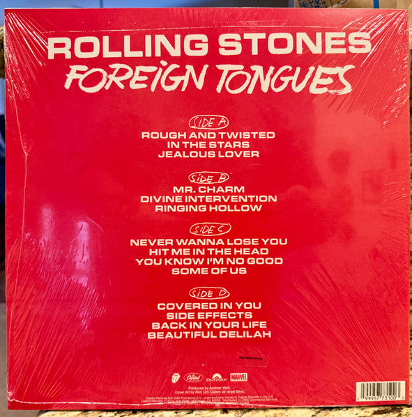 The Rolling Stones - Foreign Tongues: Marvel Collector's Series (Thor) - New 2 LP Record 2026 Capitol Marvel Vinyl & Comic Book - Rock & Roll / Pop Rock - Shuga Records