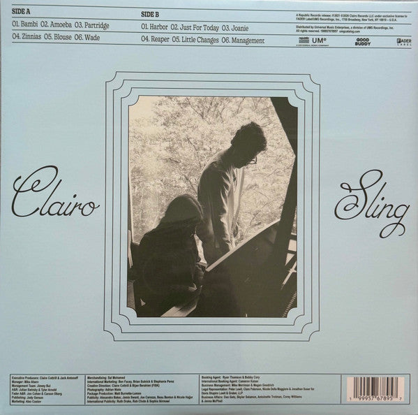Clairo - Sling (2021) - New LP Pecord 2026 Target Exclusive Republic Buttermilk Yellow Vinyl - Indie Pop / Pop Rock - Shuga Records