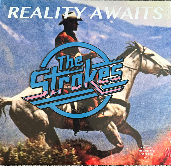 The Strokes - Reality Awaits - New LP Record 2026 RCA / Cult Records Indie Exclusive Black Ice Glitter Vinyl & Poster - Alternative Rock