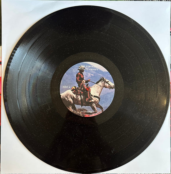 The Strokes - Reality Awaits - New LP Record 2026 RCA / Cult Records Indie Exclusive Black Ice Glitter Vinyl & Poster - Alternative Rock