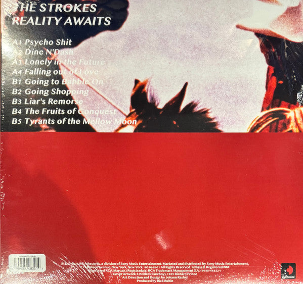 The Strokes - Reality Awaits - New LP Record 2026 RCA Cult Records Black Vinyl & Poster - Alternative Rock