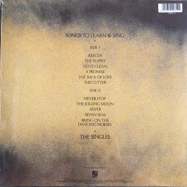 Echo & The Bunnymen – Songs To Learn & Sing (1985) - New LP Record 2026 Korova Yellow & Black Marble Vinyl - Indie Rock