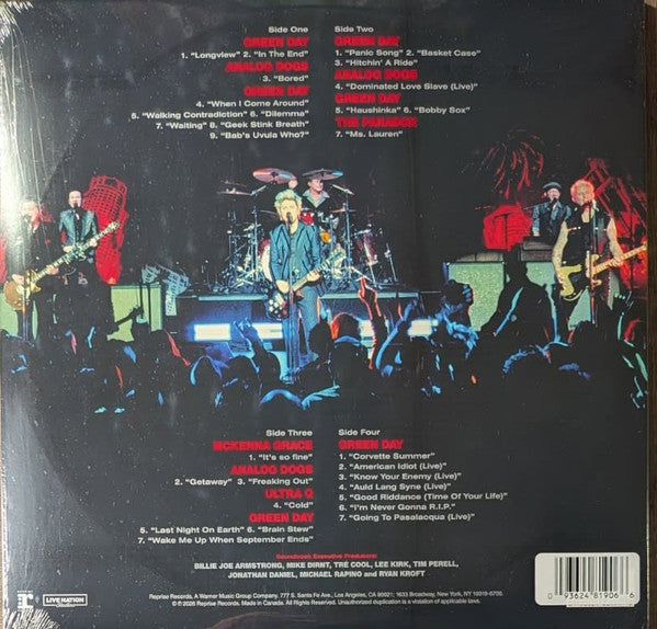 Various / Green Day - Nimrods (The Soundtrack) - New 2 LP Record 2026 Reprise USA Smokin' Red Vinyl - Soundtrack