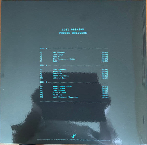 Phoebe Bridgers - Lost Weekend - New 2 LP Record 2026 Dead Oceans Limited Edition Rogue Planet Vinyl, Booklet & Glow In The Dark Sleeve- Indie Pop / Folk Rock - Shuga Records