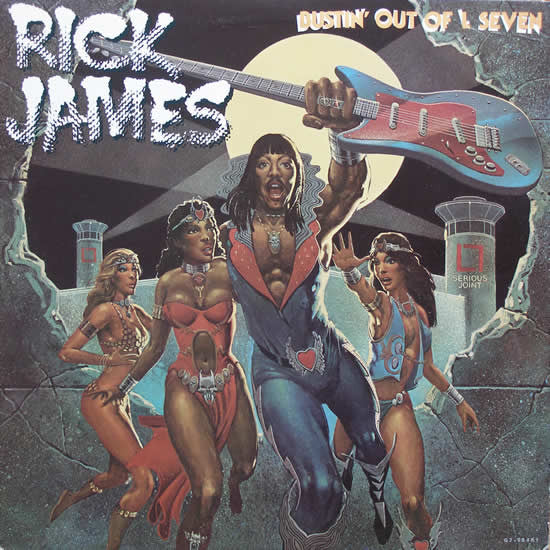 Rick James - Bustin' Out Of L Seven - VG+ LP Record 1978 Gordy USA Original Press Vinyl - Funk / Disco - Shuga Records