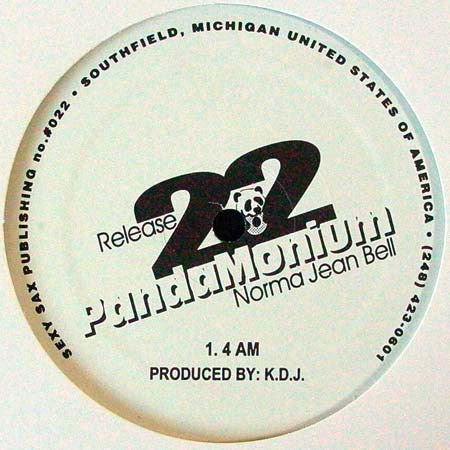 Norma Jean Bell – 4 AM - VG+ 12" Single Record 2002 Pandamonium USA Vinyl - House / Deep House - Shuga Records