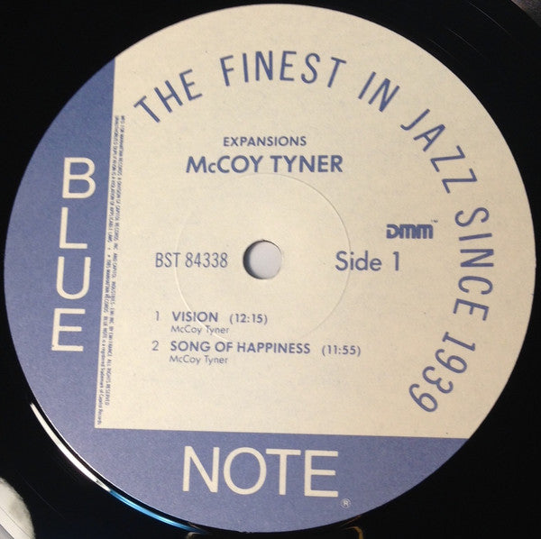 McCoy Tyner - Expansions Mint- LP Record 1985 Blue Note France DMM Audiophile Vinyl - Jazz / Modal / Bop - Shuga Records