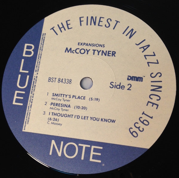 McCoy Tyner - Expansions Mint- LP Record 1985 Blue Note France DMM Audiophile Vinyl - Jazz / Modal / Bop - Shuga Records