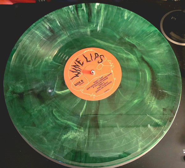 Wine Lips - TV Dinner - New LP Record 2026 Stomp Canada Import Cosmic Green Vinyl - Psychedelic Rock - Shuga Records