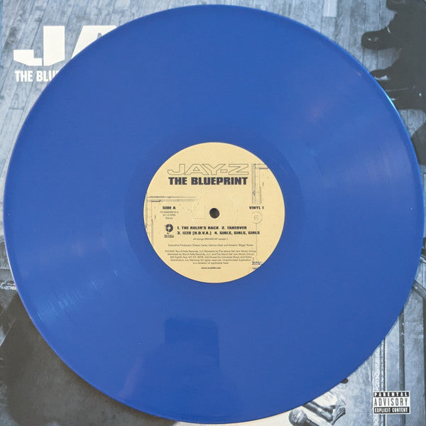 Jay-Z - The Blueprint (2001) - Mint- 2 LP Record 2026 Roc Nation Cobalt Blue Vinyl & Insert - Hip Hop / Pop Rap - Shuga Records