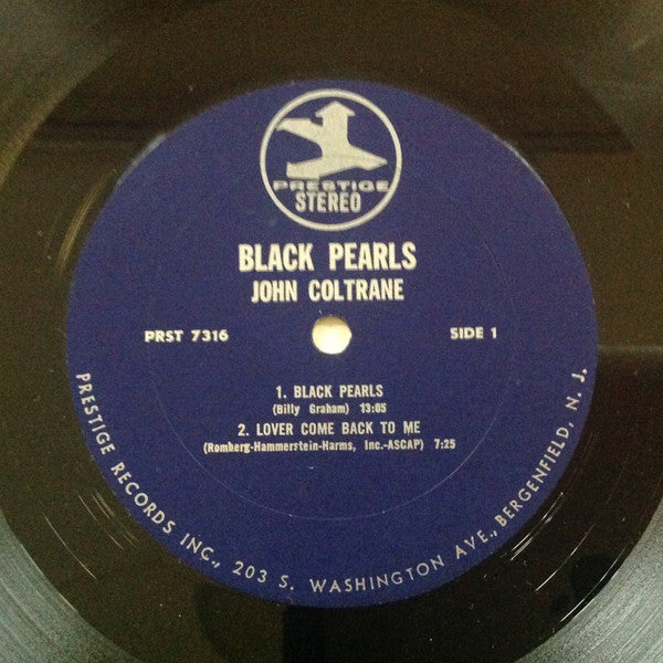 John Coltrane - Black Pearls (1964) - VG+ LP Record 1968 Prestige Stereo USA Vinyl - Jazz / Hard Bop / Post Bop - Shuga Records