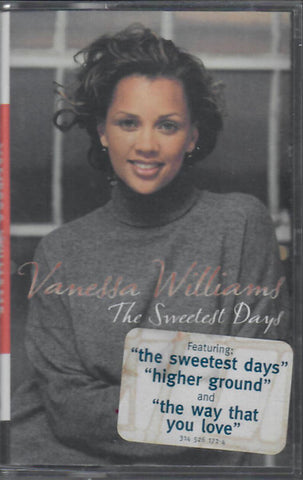 Vanessa Williams – The Sweetest Days - Used Cassette 1994 Mercury Tape - RnB/Swing