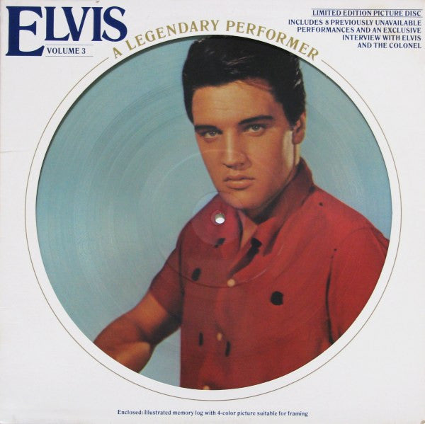 Elvis Presley - A Legendary Performer - Volume 3 - VG+ (VG- low