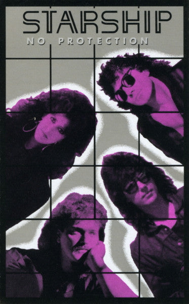 Starship - No Protection - VG+ Cassette 1987 RCA Tape - Pop Rock
