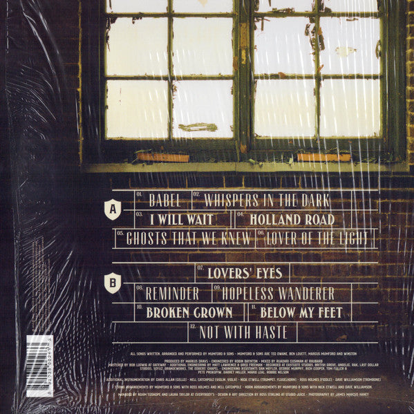 Mumford & Sons - Babel - VG+ LP Record 2012 Glassnote USA 180 gram Vinyl - Indie Rock / Indie Folk - Shuga Records