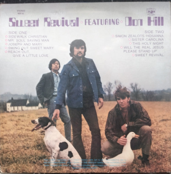 Sweet Revival Featuring Don Hill - Sweet Revival - Mint- LP Record1971 SSS International Promo Vinyl - Psychedelic Rock / Soul / Gospel