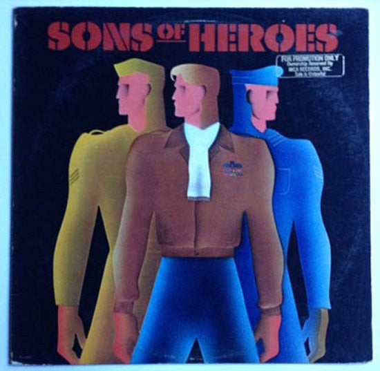 Sons Of Heroes - Sons Of Heroes - VG+ LP Record 1983 MCA USA Promo Vinyl & Insert - Synth-pop / Pop Rock - Shuga Records