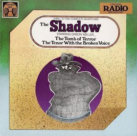 Orson Welles - The Shadow - VG+ LP Record 1977 Golden Age USA Vinyl - Radioplay - Shuga Records