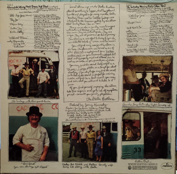 Lester "Roadhog" Moran & The Cadillac Cowboys - Alive At The Johnny Mack Brown High School - New LP Record 1974 Mercury USA Original Vinyl - County / Country Rock / Comedy - Shuga Records