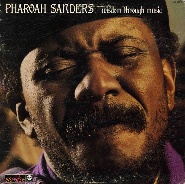 [レコード オリジナル]pharoah sanders wisdom LP Pharoah Sanders - Wisdom Through Music - VG+ LP Record 1973