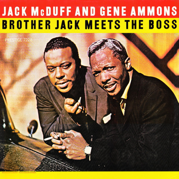 Jack McDuff And Gene Ammons - Brother Jack Meets The Boss (1962) - Mint- LP Record 1988 Prestige Original Jazz Classics USA Vinyl - Jazz / Soul-Jazz - Shuga Records