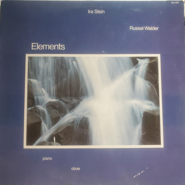 Ira Stein / Russel Walder - Elements - VG+ LP Record 1982 Windham Hill USA Original Vinyl - Jazz / New Age - Shuga Records