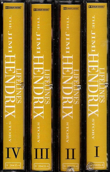 Jimi Hendrix - Lifelines: The Jimi Hendrix Story - Mint- 4x Cassette Box Set 1990 Reprise USA Tape - Classic Rock / Psychedelic Rock - Shuga Records