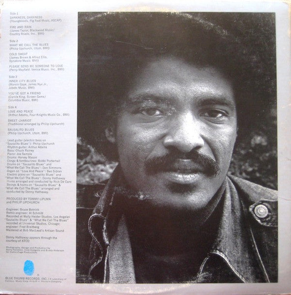 Phillip Upchurch - Darkness, Darkness - VG+ 2 LP Record 1972 Blue Thumb USA Original Vinyl - Jazz / Jazz-Funk / Soul-Jazz - Shuga Records