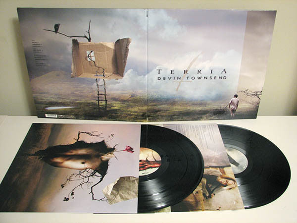 Devin Townsend - Terria - Mint- (VG+ Cover) 2 LP Record 2012 Inside Out Music Germany 180 gram Vinyl - Prog Rock / Heavy Metal - Shuga Records