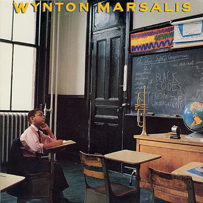 Wynton Marsali - Black Codes - VG+ LP Record 1985 Columbia USA Vinyl - Jazz / Post Bop / Modal - Shuga Records