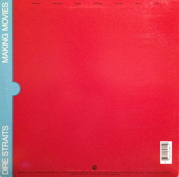 Dire Straits - Making Movies (1980) - VG+ LP Record 1983 Warner USA Vinyl - Pop Rock - Shuga Records