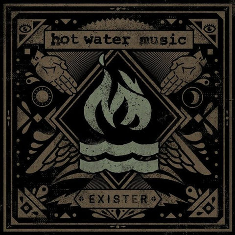 Hot Water Music – Exister - Mint- LP Record 2012 Rise USA Tour Edition Clear Vinyl & Insert - Rock / Punk / Pop Punk