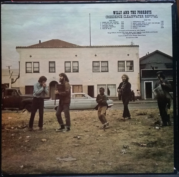 Creedence Clearwater Revival - Willy And The Poor Boys - VG+ LP Record 1969 Fantasy USA Original Vinyl - Classic Rock / Blues Rock - Shuga Records
