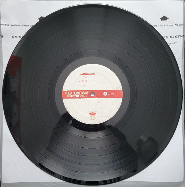 The Flatliners – Destroy To Create (2005) - Mint- LP Record 2012 Fat Wreck Chords USA Black Vinyl & Inner - Rock / Punk / Ska - Shuga Records