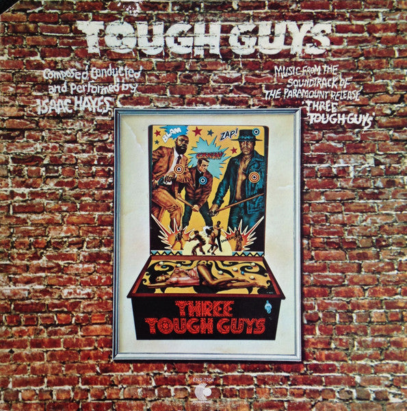 Isaac Hayes - Tough Guys (Three Tough Guys) - VG+ (VG Cover) LP Record 1974 Enterprise USA Vinyl - Soundtrack / Soul - Shuga Records